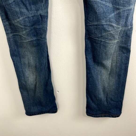 Classic Denim Slim Straight Jeans for Men - Picture 9 of 13